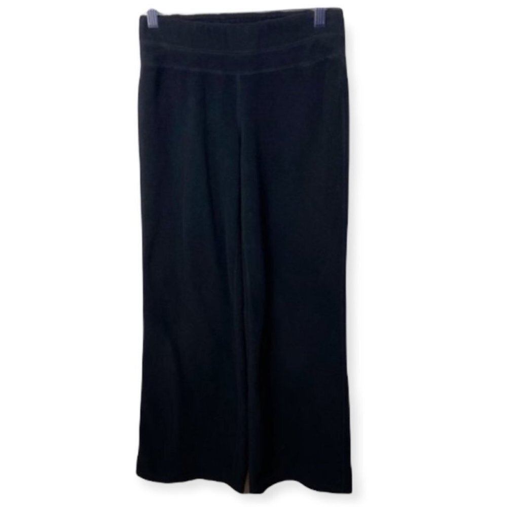 Roots Cozy Winter Fleece Sweatpants Black Womens Size XS Track Pants Joggers